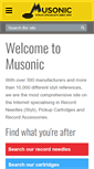 Mobile Screenshot of musonic.co.uk